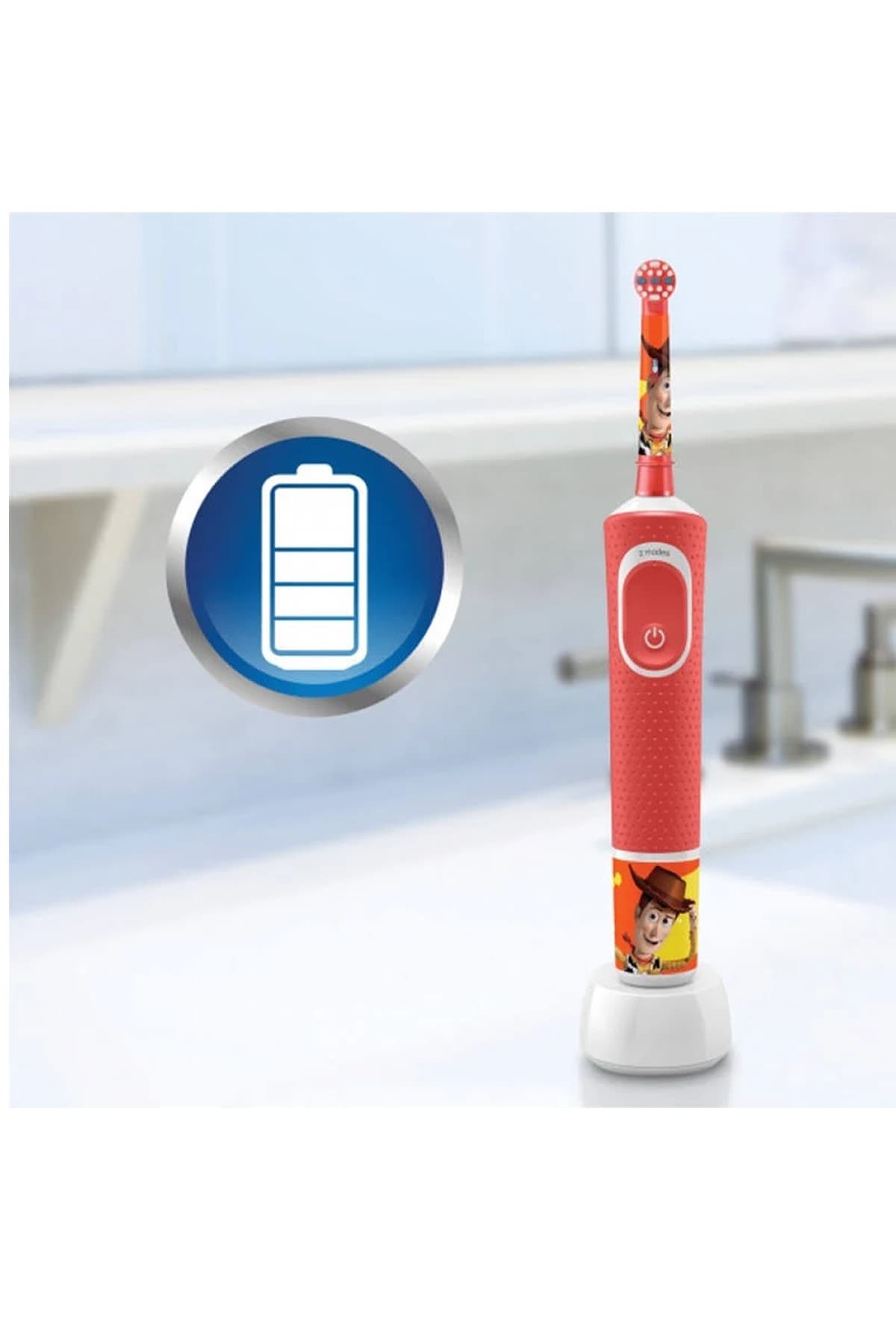 مسواک شارژی کودک Braun Oral-b مدل D100 مسواک شارژی کودک Braun Oral-b مدل D100