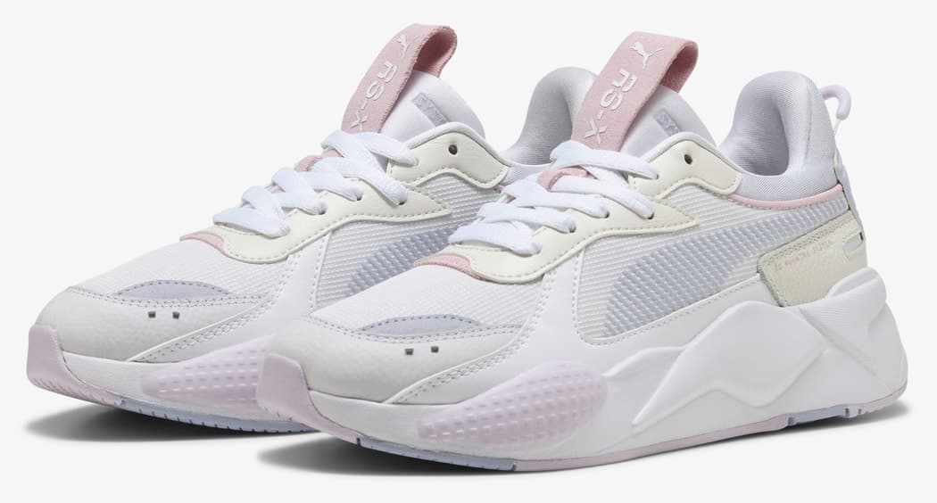 کفش ورزشی زنانه Puma خاکستری/سفید مدل RS-X Soft کفش ورزشی زنانه Puma خاکستری/سفید مدل RS-X Soft