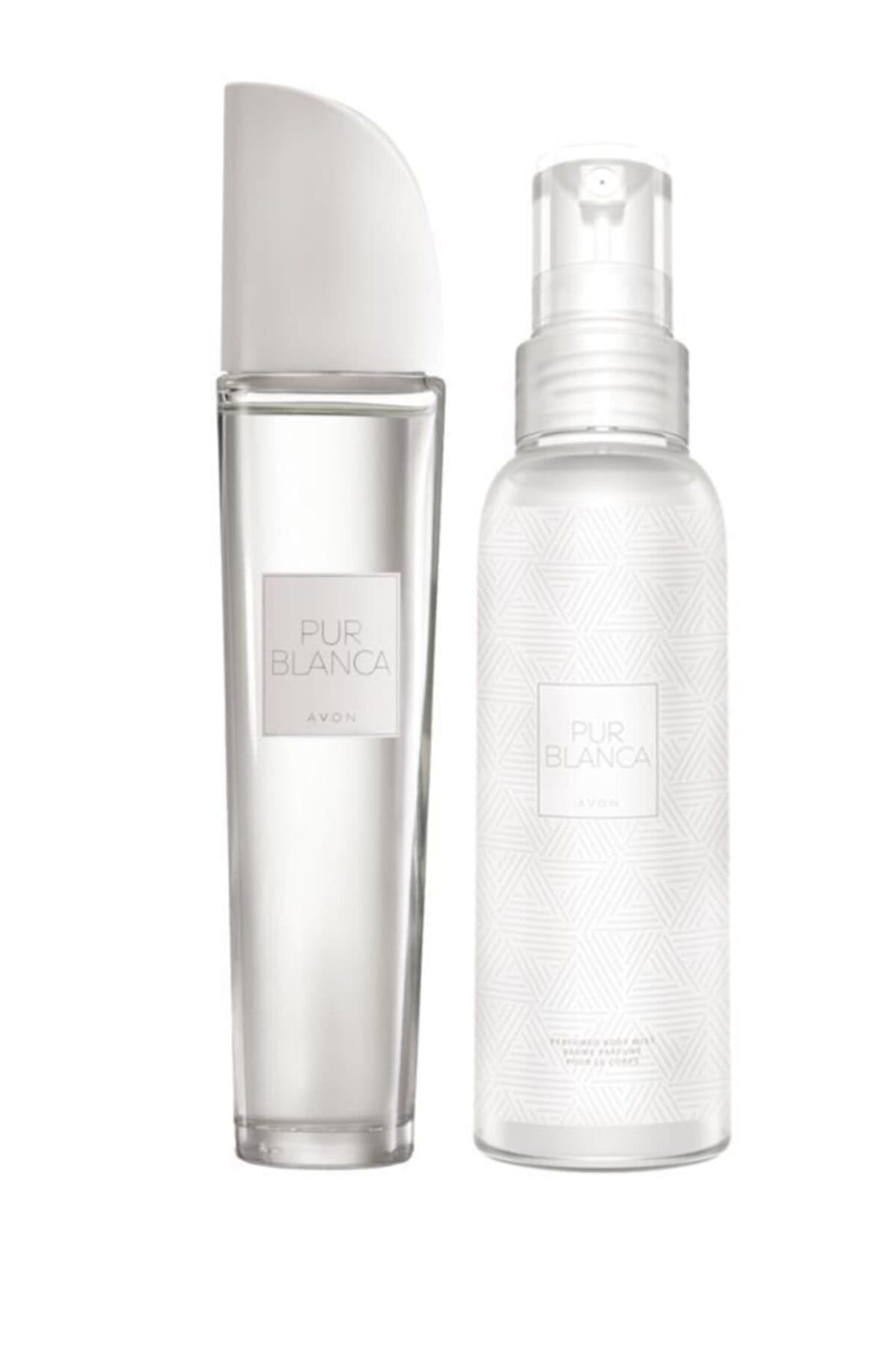 ست عطر و اسپری بدن زنانه Avon Pur Blanca ست عطر و اسپری بدن زنانه Avon Pur Blanca