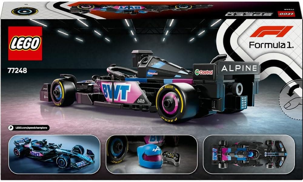 لگو Speed Champions BWT Alpine F1 Team ماشین مسابقه ساختنی مدل A524 کد 77248 لگو Speed Champions BWT Alpine F1 Team ماشین مسابقه ساختنی مدل A524 کد 77248