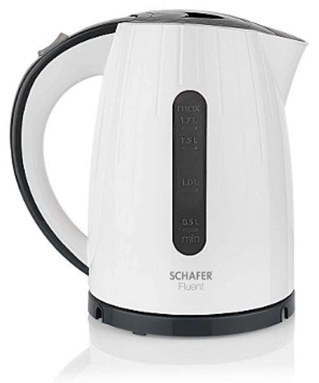 کتری برقی Schafer سفید 2200w مدل Fluent کتری برقی Schafer سفید 2200w مدل Fluent