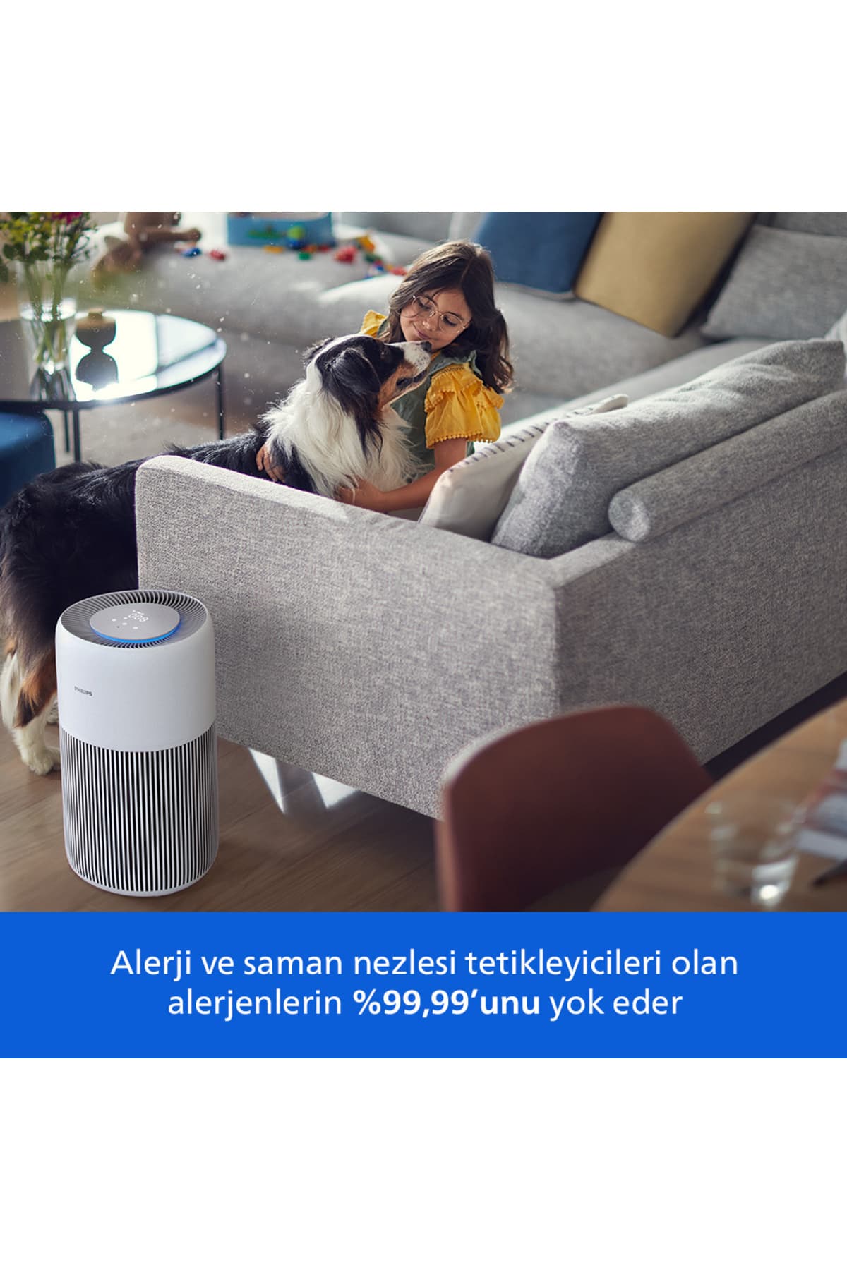 دستگاه تصفیه هوای Philips سری 2200 با فیلتر HEPA NanoProtect مدل AC2220/10 دستگاه تصفیه هوای Philips سری 2200 با فیلتر HEPA NanoProtect مدل AC2220/10