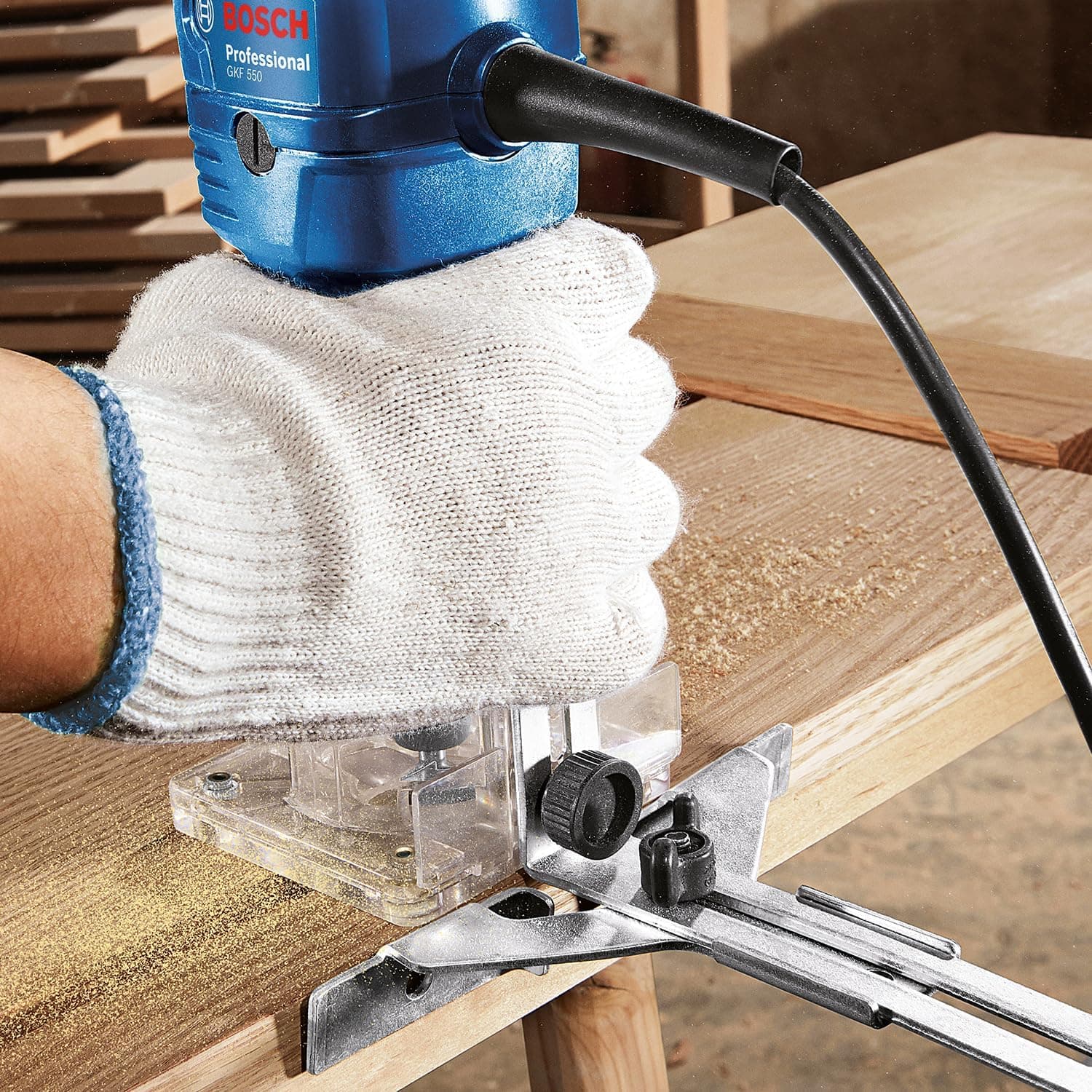 دستگاه فرز Bosch Professional 550 وات پنسه 6 mm مدل GKF 550 دستگاه فرز Bosch Professional 550 وات پنسه 6 mm مدل GKF 550