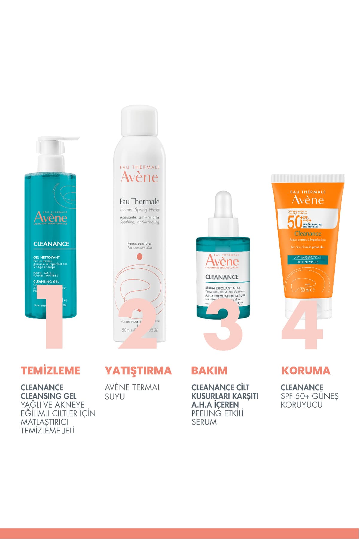 ژل شستوشوی صورت برای پوست چرب و مستعد آکنه Avene ماتکننده 400 ml ژل شستوشوی صورت برای پوست چرب و مستعد آکنه Avene ماتکننده 400 ml