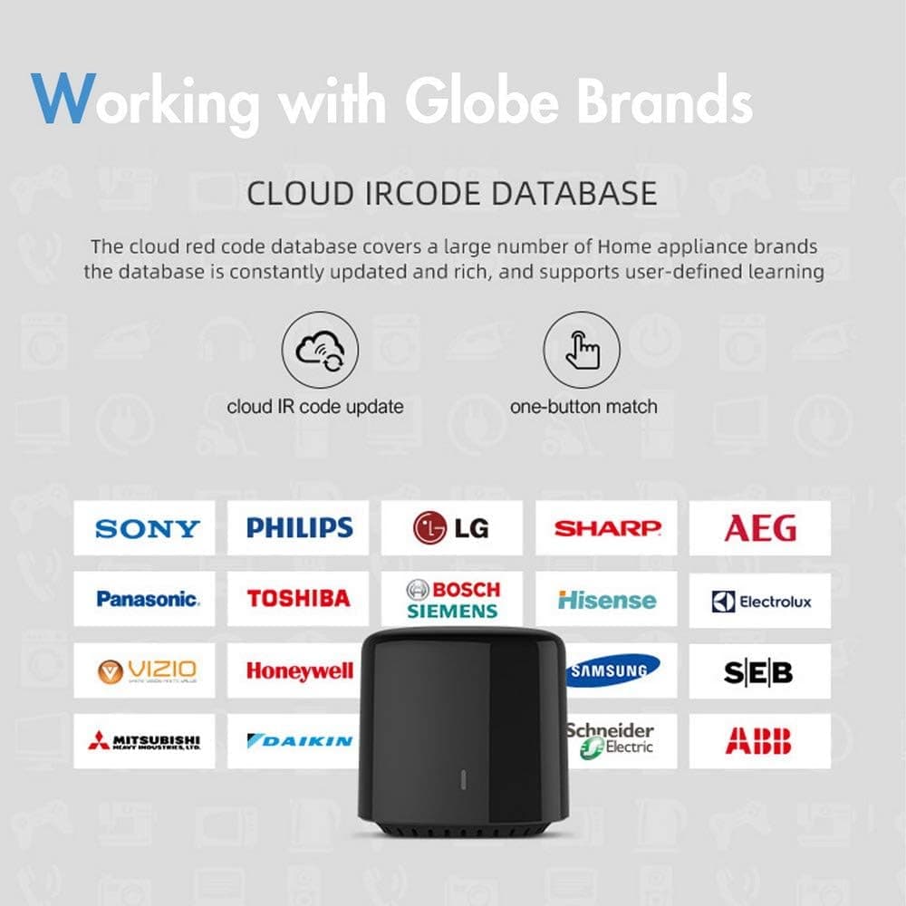 هاب کنترل هوشمند Broadlink با فناوری Fastcon، WiFi و IR سازگار با Alexa مدل RM4C Mini هاب کنترل هوشمند Broadlink با فناوری Fastcon، WiFi و IR سازگار با Alexa مدل RM4C Mini