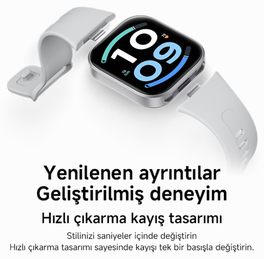 ساعت هوشمند Xiaomi REDMI Watch 6 Active نقرهای مات AMOLED ساعت هوشمند Xiaomi REDMI Watch 6 Active نقرهای مات AMOLED