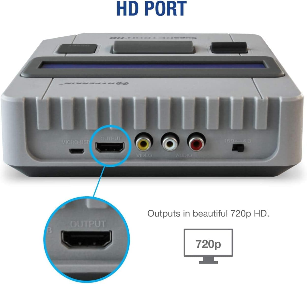 کنسول بازی Hyperkin SupaRetroN HD برای Super NES و Super Famicom کنسول بازی Hyperkin SupaRetroN HD برای Super NES و Super Famicom