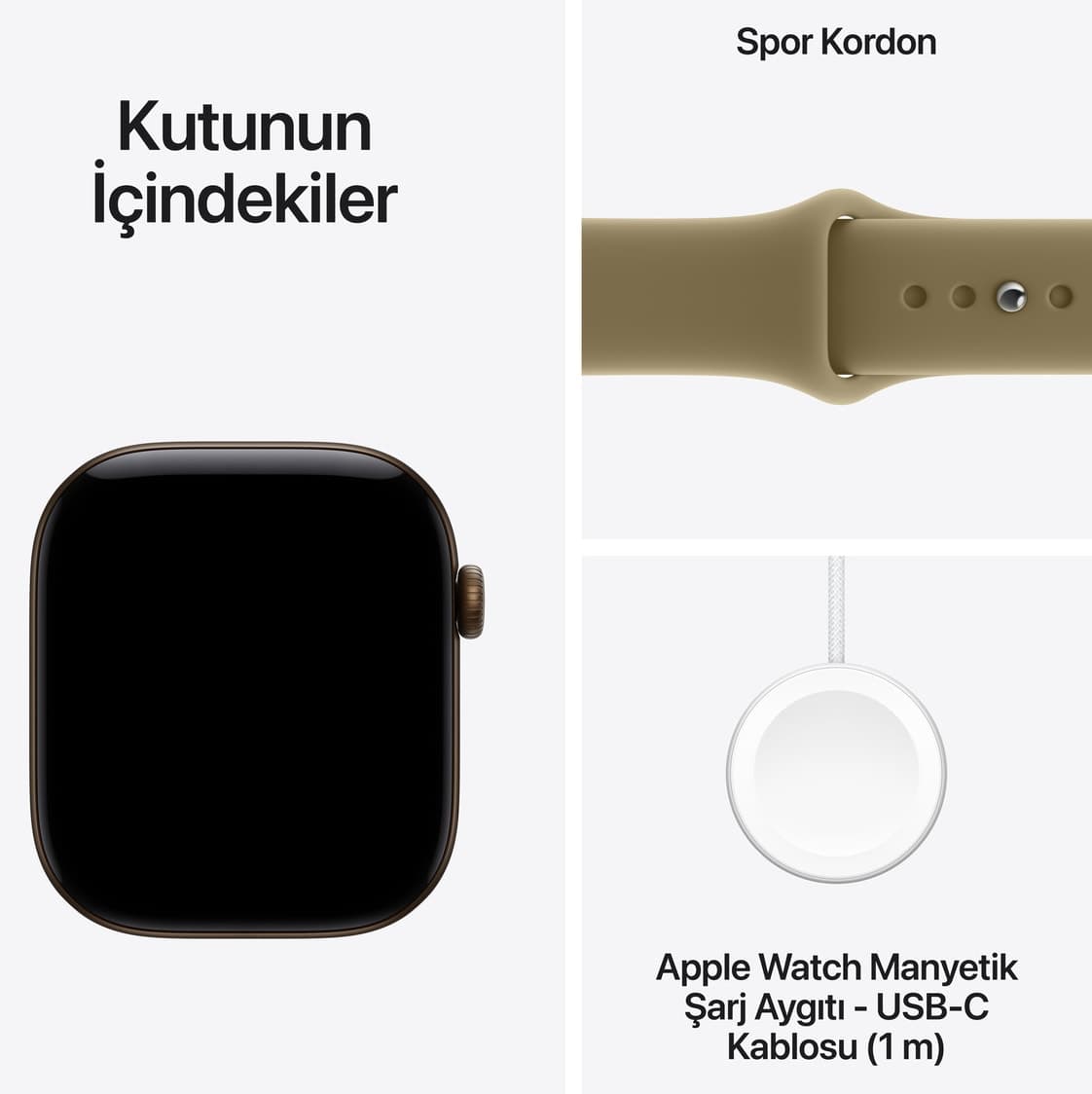 ساعت هوشمند Apple Watch Series 12 GPS 42mm برنز تیره بند اسپرت سبز زیتونی M/L ساعت هوشمند Apple Watch Series 12 GPS 42mm برنز تیره بند اسپرت سبز زیتونی M/L