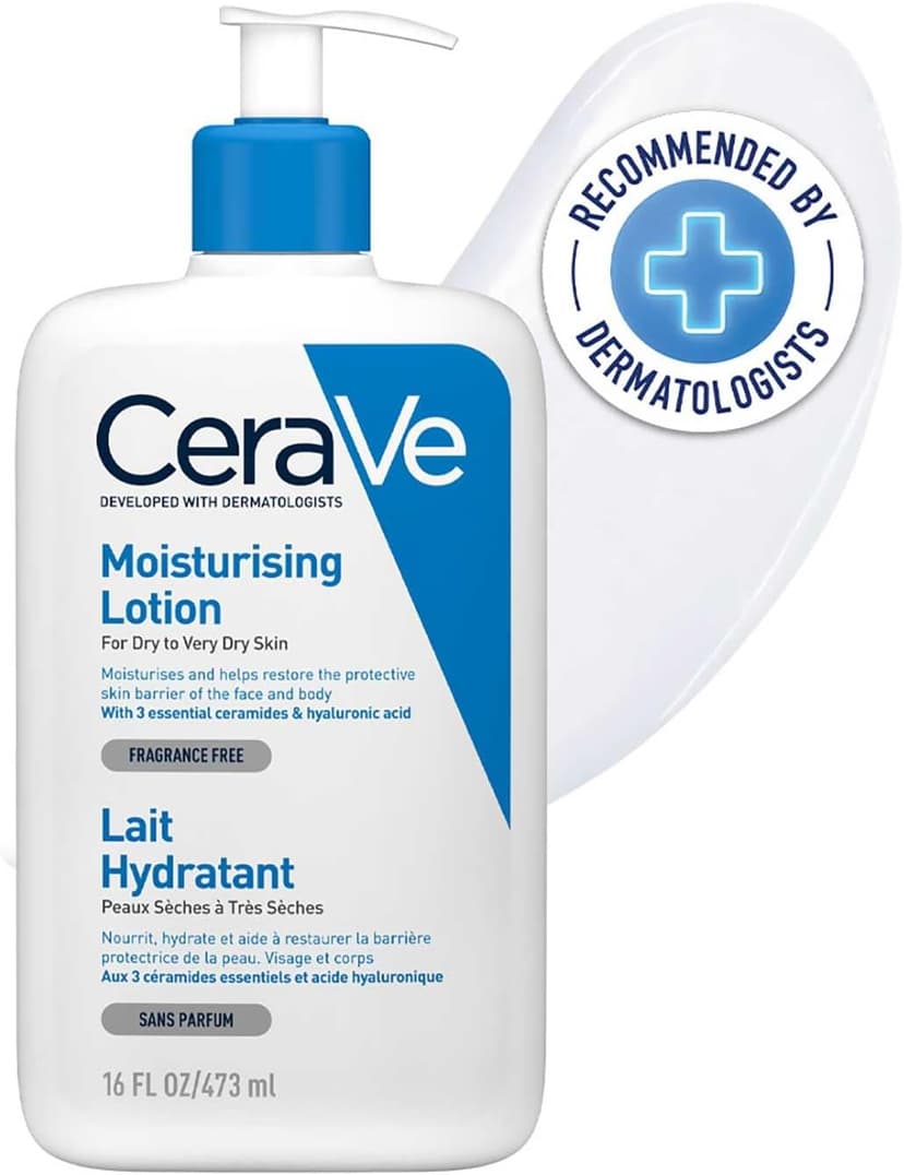لوسیون آبرسان CeraVe حجم 473 ml لوسیون آبرسان CeraVe حجم 473 ml