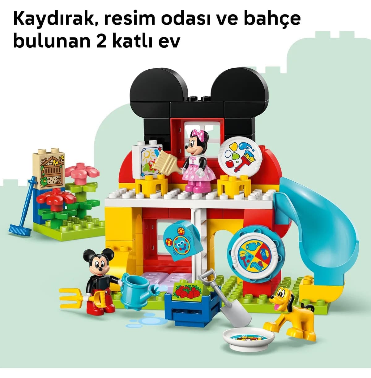 لگو DUPLO خانه کلوپ Minnie Pluto Mickey مدل 10465 87 قطعه لگو DUPLO خانه کلوپ Minnie Pluto Mickey مدل 10465 87 قطعه