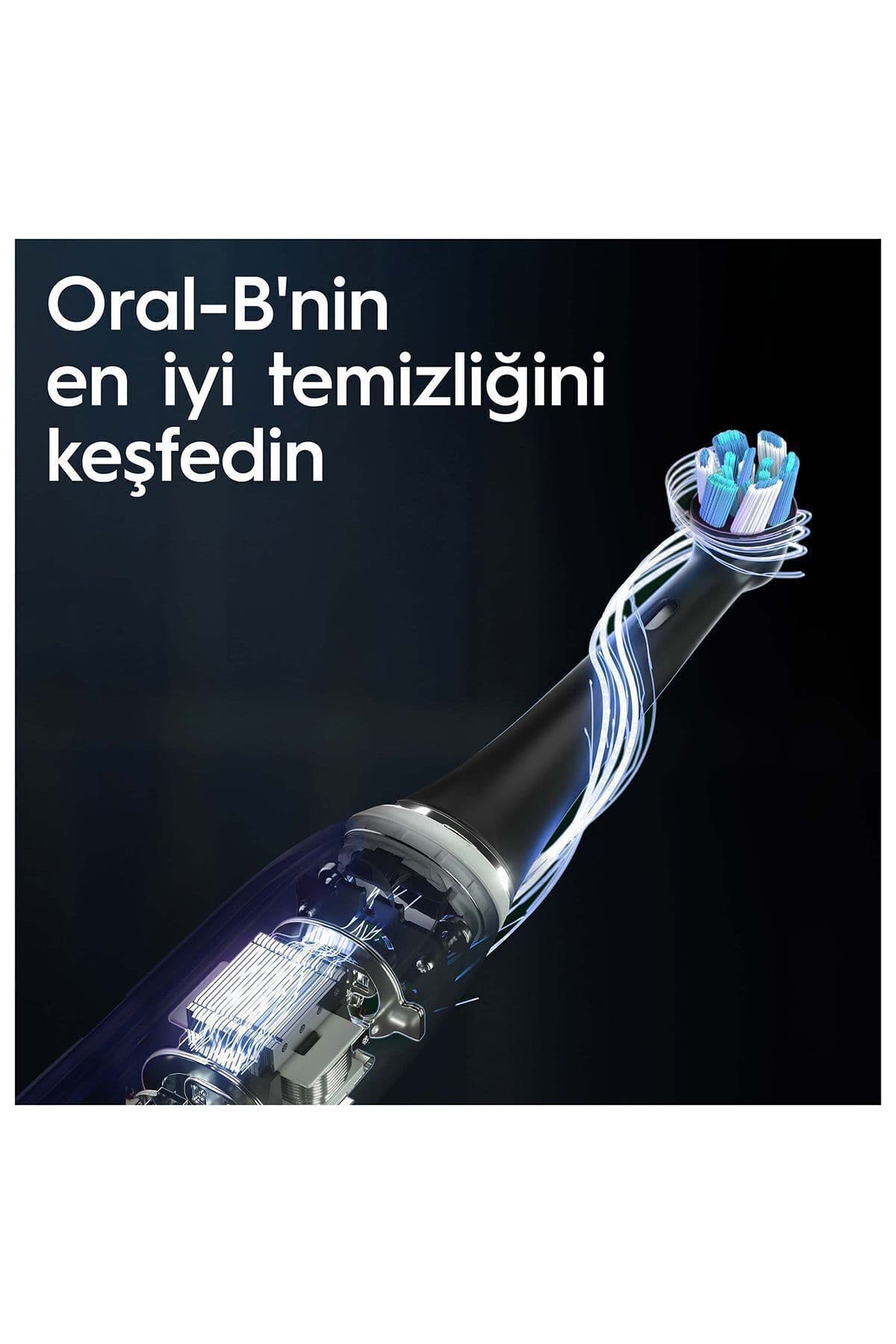 مسواک شارژی Oral-B سفید غبار ستارهای مدل iO 10 مسواک شارژی Oral-B سفید غبار ستارهای مدل iO 10