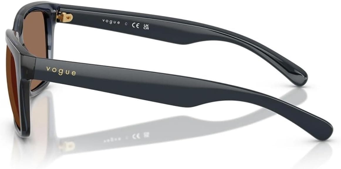 عینک آفتابی مردانه Vogue Eyewear آبی شفاف مدل VO-0VO5648SI-298673-54 عینک آفتابی مردانه Vogue Eyewear آبی شفاف مدل VO-0VO5648SI-298673-54