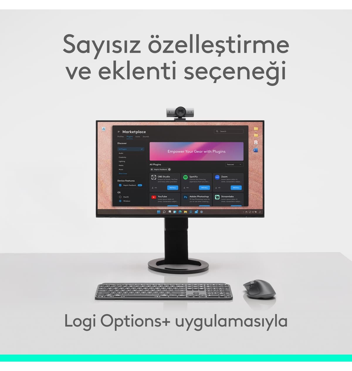 ماوس Logitech MX Master 4 بازخوردی بیصدا بیسیم بلوتوث 8000 DPI خاکستری تیره مدل 910-007562 ماوس Logitech MX Master 4 بازخوردی بیصدا بیسیم بلوتوث 8000 DPI خاکستری تیره مدل 910-007562