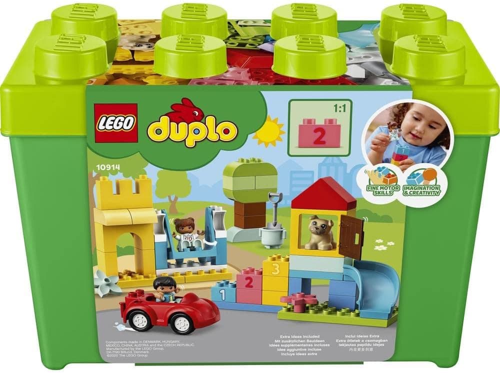 لگو DUPLO جعبه آجرهای دلوکس مدل 10914 لگو DUPLO جعبه آجرهای دلوکس مدل 10914