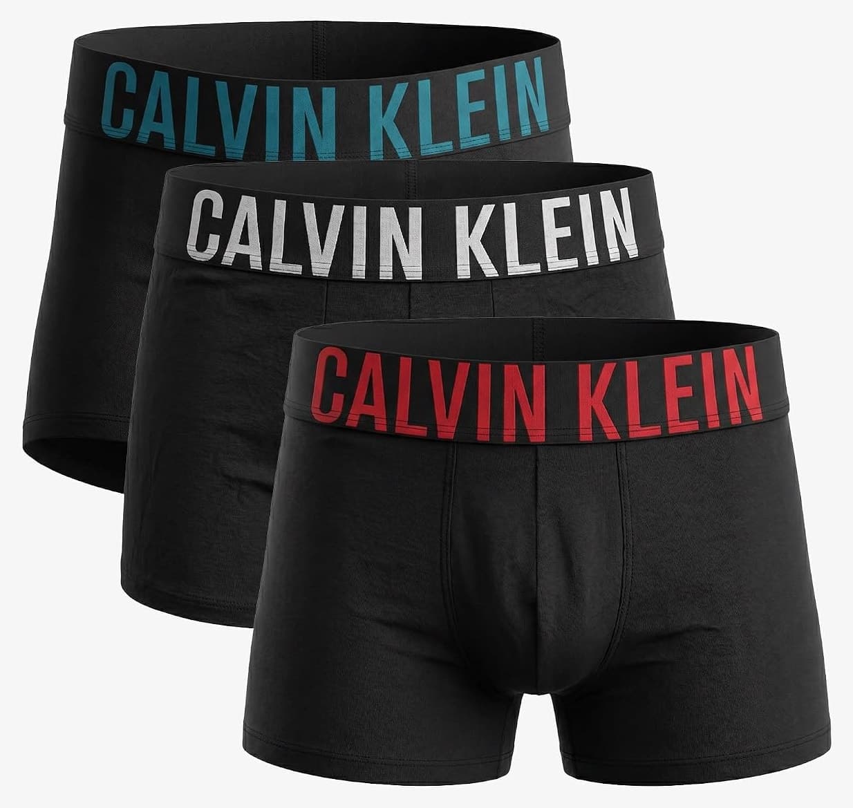 باکسر مردانه Calvin Klein نخی بسته 3 تایی با لوگو مدل 000NB3608A3YN باکسر مردانه Calvin Klein نخی بسته 3 تایی با لوگو مدل 000NB3608A3YN