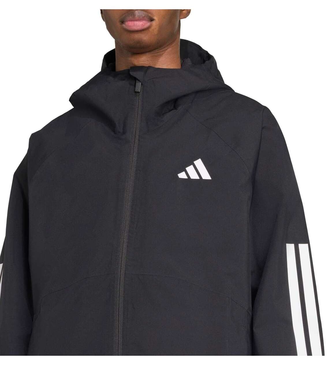 کاپشن مردانه adidas Essentials کاپوتدار CLIMAPROOF 3-Stripes کاپشن مردانه adidas Essentials کاپوتدار CLIMAPROOF 3-Stripes