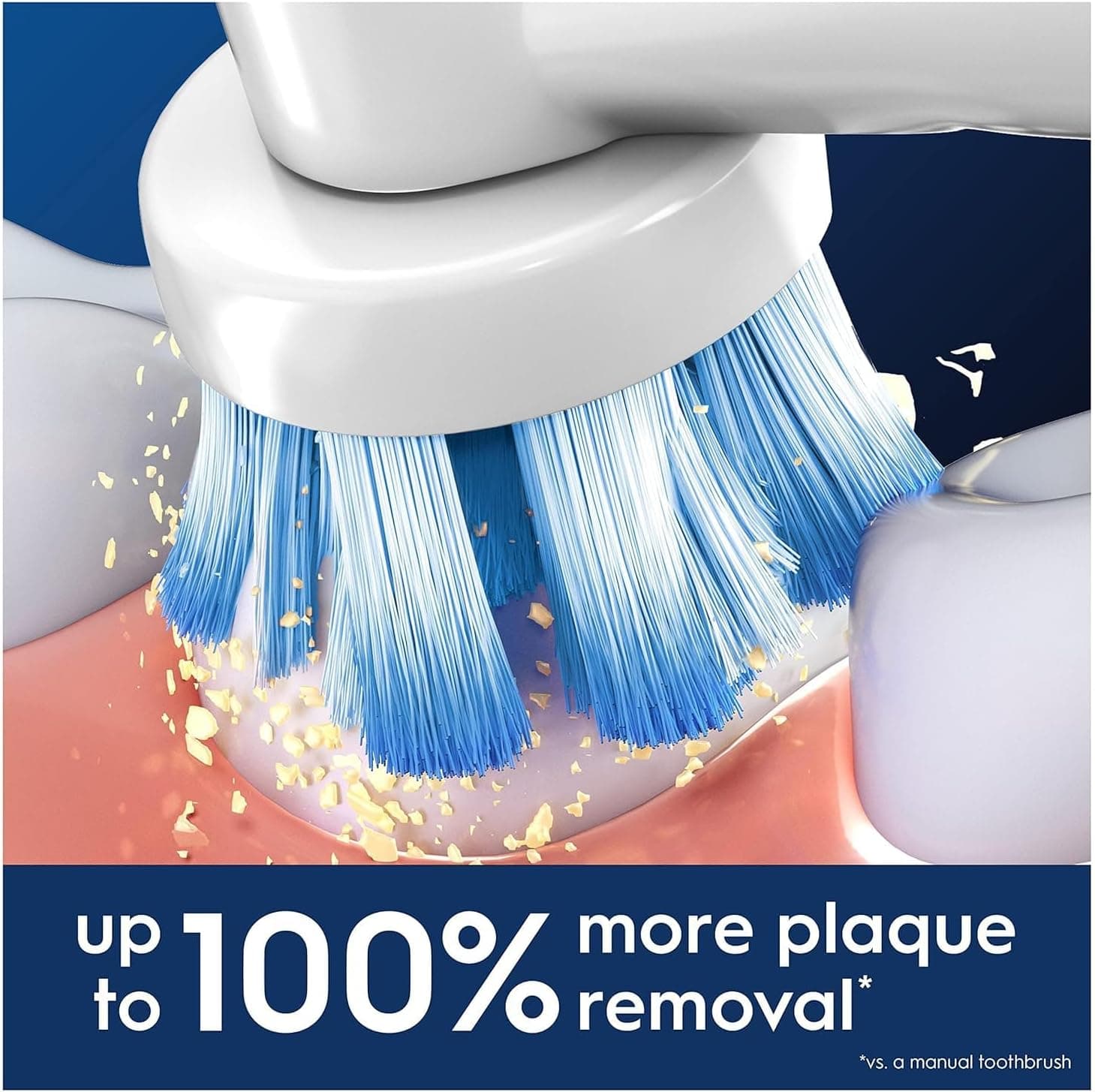 سری مسواک برقی Oral-B Pro Sensitive Clean با برس Xشکل فوقنرم سفید بسته 4 عددی سری مسواک برقی Oral-B Pro Sensitive Clean با برس Xشکل فوقنرم سفید بسته 4 عددی