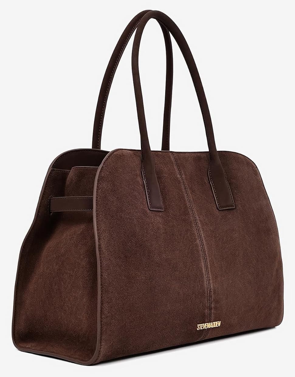کیف توت زنانه Steve Madden قهوهای استاندارد مدل BTAWNY-CHOC/GLD کیف توت زنانه Steve Madden قهوهای استاندارد مدل BTAWNY-CHOC/GLD