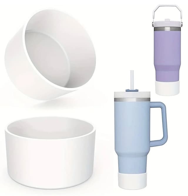 محافظ پایه سیلیکونی ضخیم ترموس Stanley مناسب Quencher - Iceflow - Lumin محافظ پایه سیلیکونی ضخیم ترموس Stanley مناسب Quencher - Iceflow - Lumin