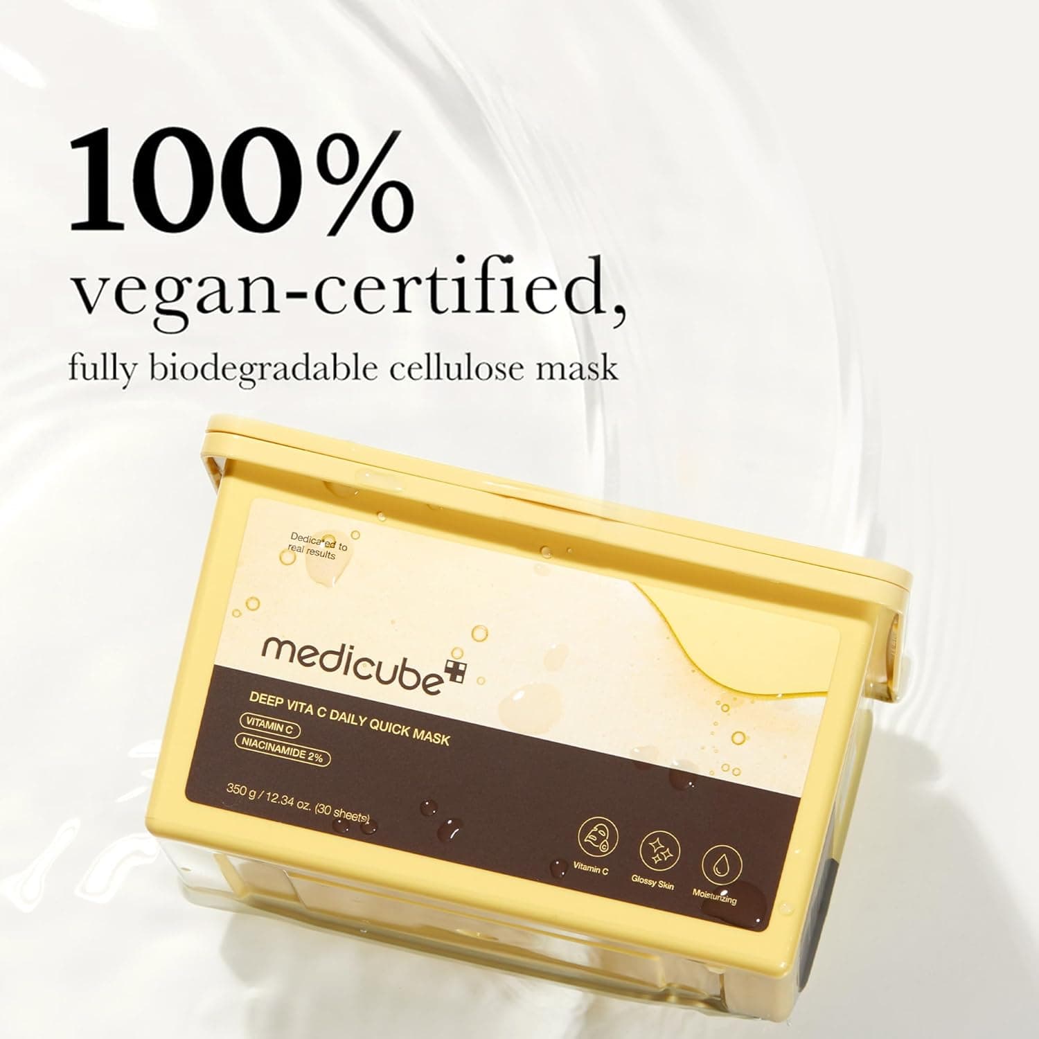 ماسک ورقهای صورت Medicube Deep Vita C Daily Quick 30 عددی کرهای ماسک ورقهای صورت Medicube Deep Vita C Daily Quick 30 عددی کرهای