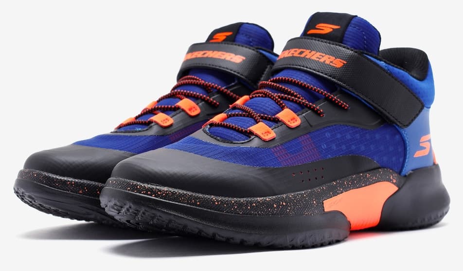 کفش بسکتبال پسرانه Skechers Skx Court Hype Hooper-hero آبی مدل 406068L BLBK کفش بسکتبال پسرانه Skechers Skx Court Hype Hooper-hero آبی مدل 406068L BLBK