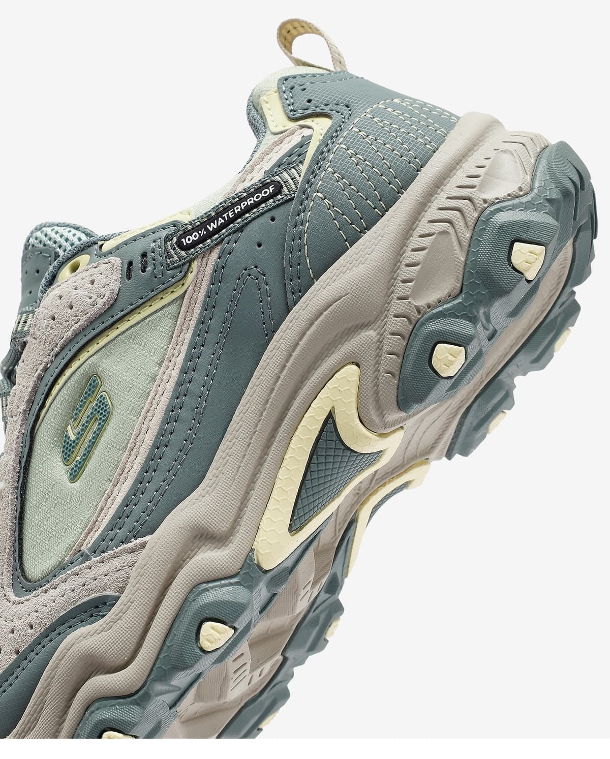 کفش اوتدور زنانه Skechers مدل STAMINA AT رنگ طبیعی/سبز 180127 NTGR کفش اوتدور زنانه Skechers مدل STAMINA AT رنگ طبیعی/سبز 180127 NTGR