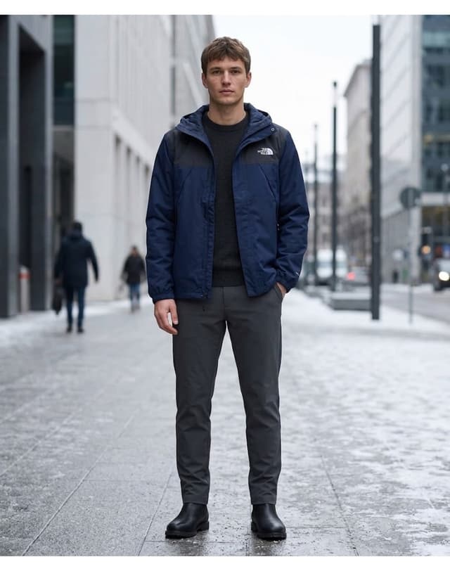 کاپشن مردانه The North Face اوتدور فناوری DryVent سرمهای مدل Antora کاپشن مردانه The North Face اوتدور فناوری DryVent سرمهای مدل Antora