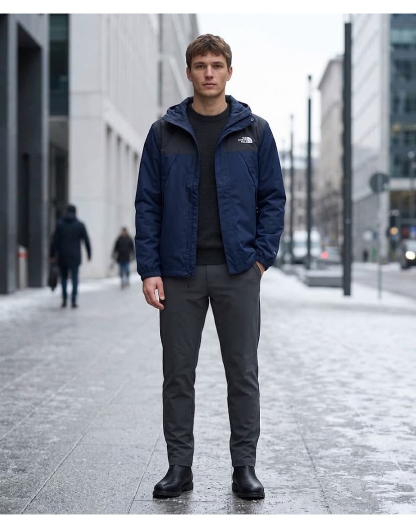 کاپشن مردانه The North Face اوتدور فناوری DryVent سرمهای مدل Antora کاپشن مردانه The North Face اوتدور فناوری DryVent سرمهای مدل Antora