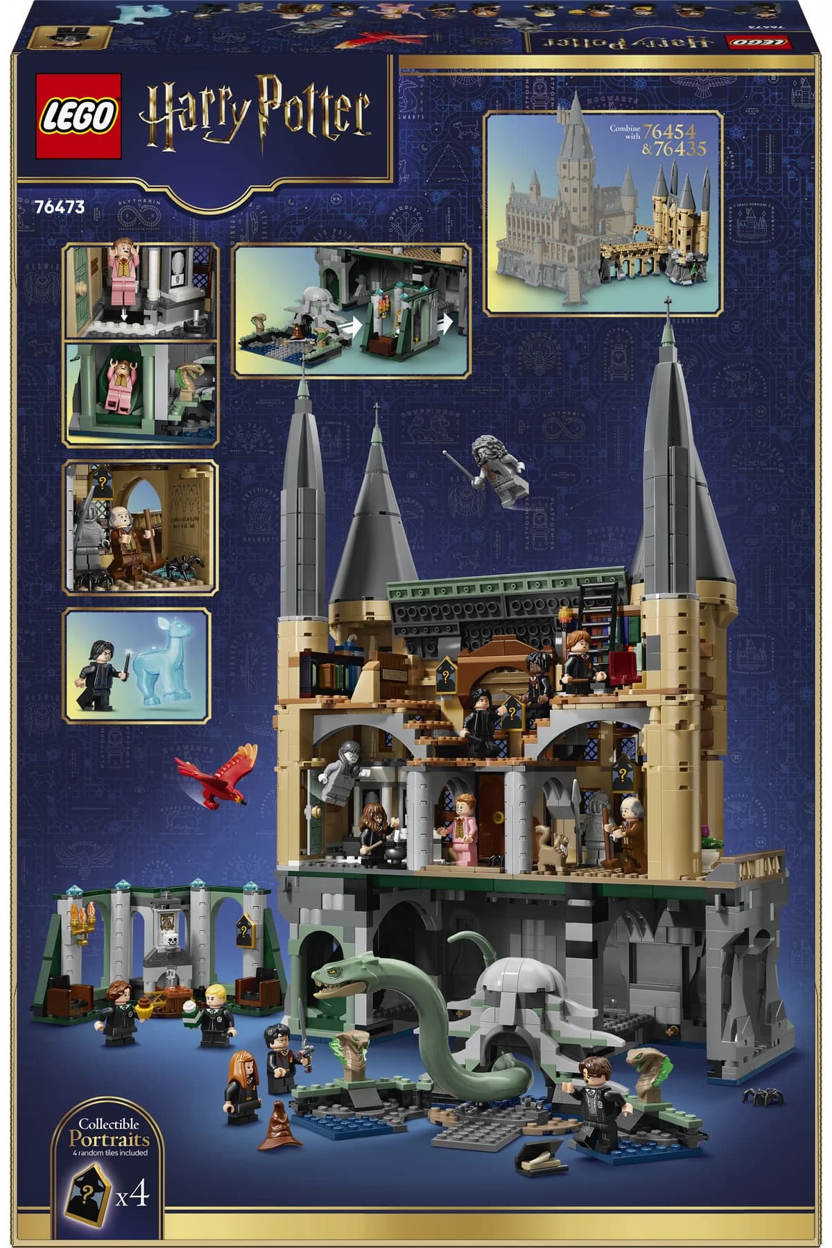لگو 76473 Harry Potter قلعه Hogwarts بال شرقی 2164 قطعه لگو 76473 Harry Potter قلعه Hogwarts بال شرقی 2164 قطعه