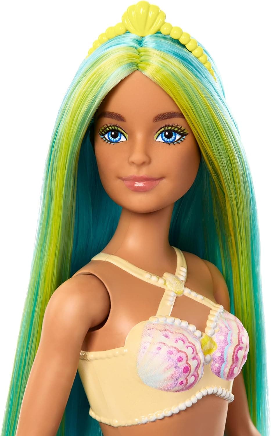 عروسکهای پری دریایی Barbie با مو و دمهای رنگارنگ و تلسر عروسکهای پری دریایی Barbie با مو و دمهای رنگارنگ و تلسر
