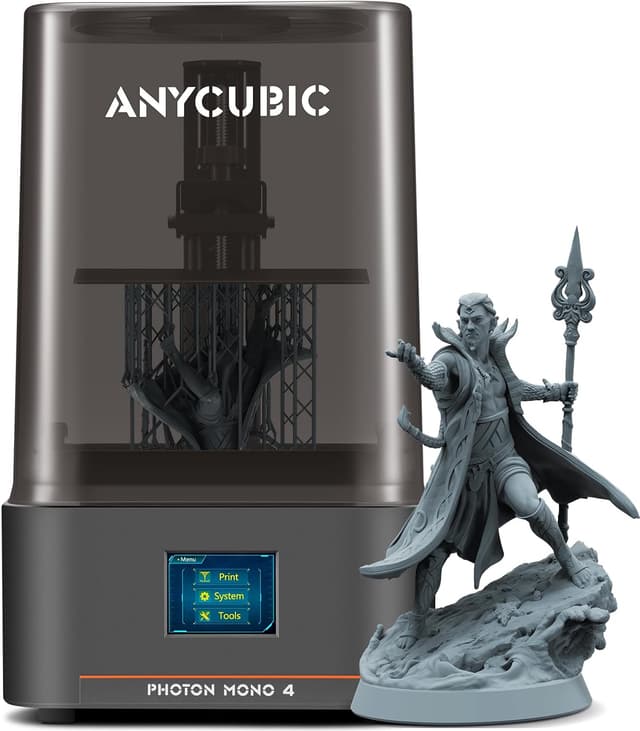 پرینتر ۳ بعدی رزینی ANYCUBIC مدل Photon Mono 4 با نمایشگر ۷ اینچی پرینتر ۳ بعدی رزینی ANYCUBIC مدل Photon Mono 4 با نمایشگر ۷ اینچی
