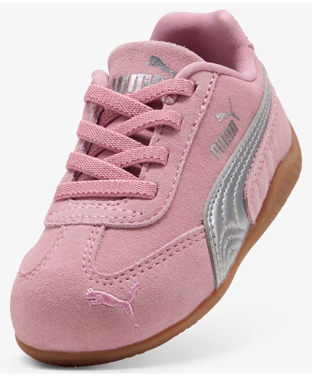 کفش ورزشی Puma Speedcat متالیک صورتی کمرنگ کفش ورزشی Puma Speedcat متالیک صورتی کمرنگ
