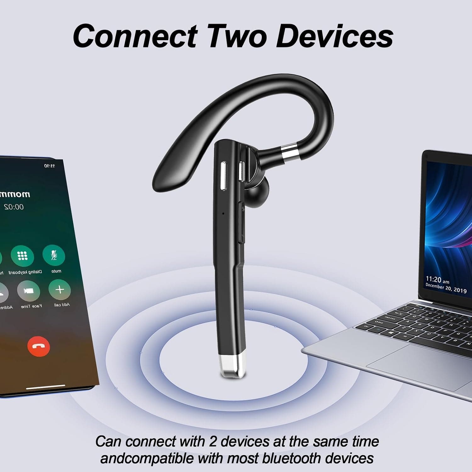 هدفون بلوتوثی بیسیم KBPRZ با میکروفون داخلی و کیس شارژ 500mAh مدل V5.1 هدفون بلوتوثی بیسیم KBPRZ با میکروفون داخلی و کیس شارژ 500mAh مدل V5.1