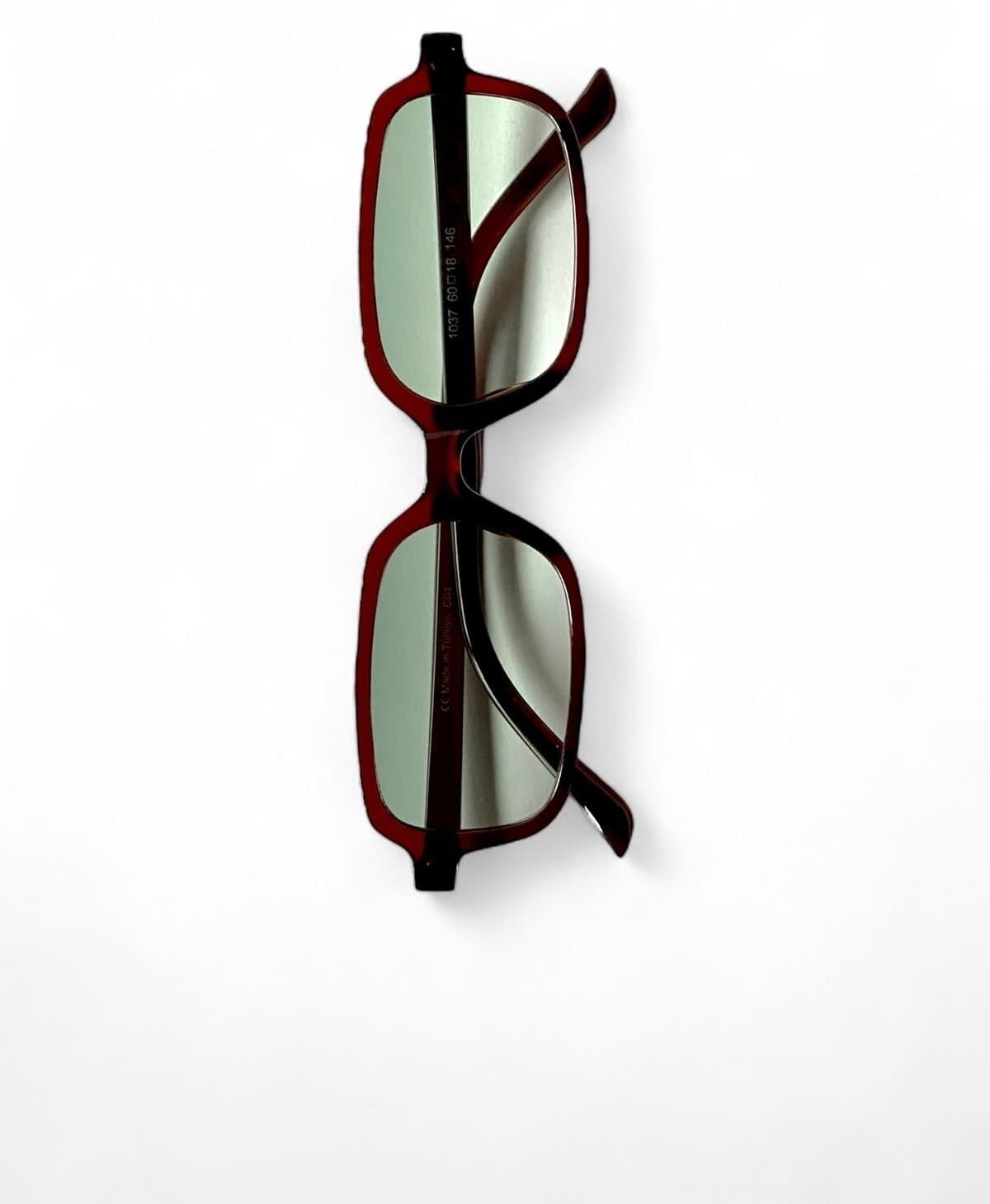 عینک آفتابی زنانه REN EYEWEAR فریم باریک قهوهای سبز مدل Bloom Kare UV400 عینک آفتابی زنانه REN EYEWEAR فریم باریک قهوهای سبز مدل Bloom Kare UV400