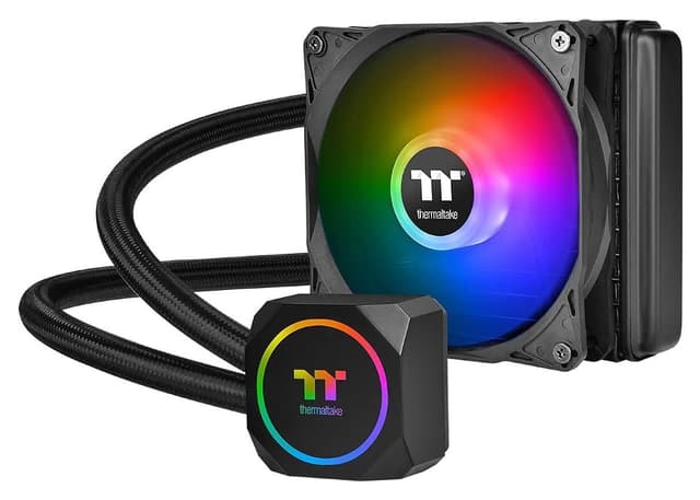 خنککننده مایع یکپارچه 120mm Thermaltake TH120 ARGB Sync مدل CL-W285-PL12SW-A خنککننده مایع یکپارچه 120mm Thermaltake TH120 ARGB Sync مدل CL-W285-PL12SW-A