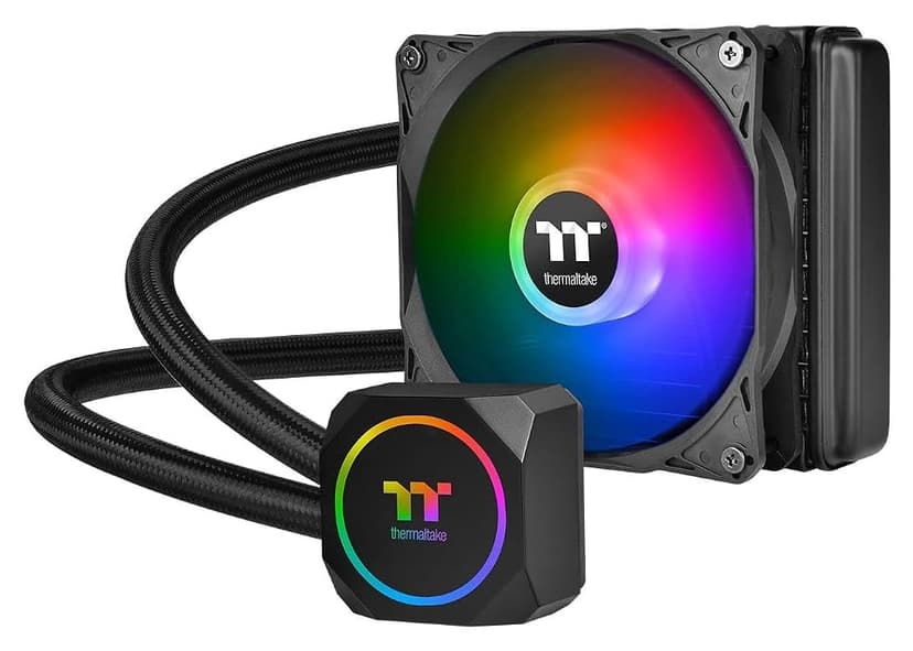 خنککننده مایع یکپارچه 120mm Thermaltake TH120 ARGB Sync مدل CL-W285-PL12SW-A خنککننده مایع یکپارچه 120mm Thermaltake TH120 ARGB Sync مدل CL-W285-PL12SW-A