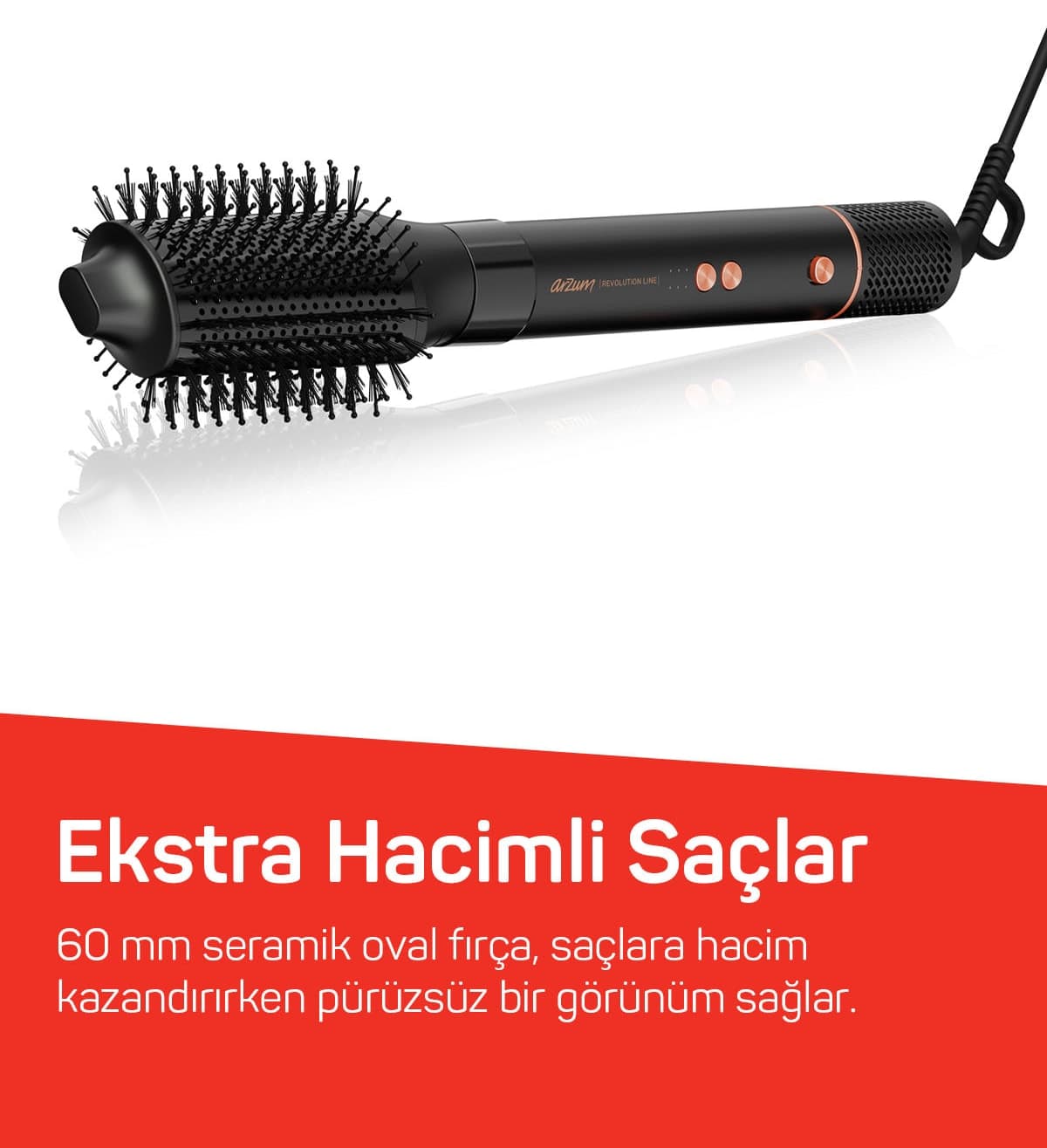 استایلر مو Arzum مدل AR5198 Line موتور BLDC Ionic 1500W 5 نازل آنتراسیتی استایلر مو Arzum مدل AR5198 Line موتور BLDC Ionic 1500W 5 نازل آنتراسیتی