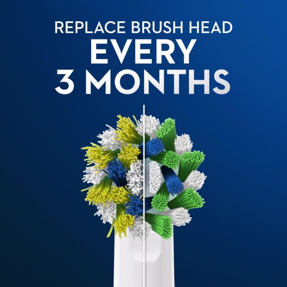 سری یدکی مسواک برقی Oral-B CrossAction 2ct سری یدکی مسواک برقی Oral-B CrossAction 2ct