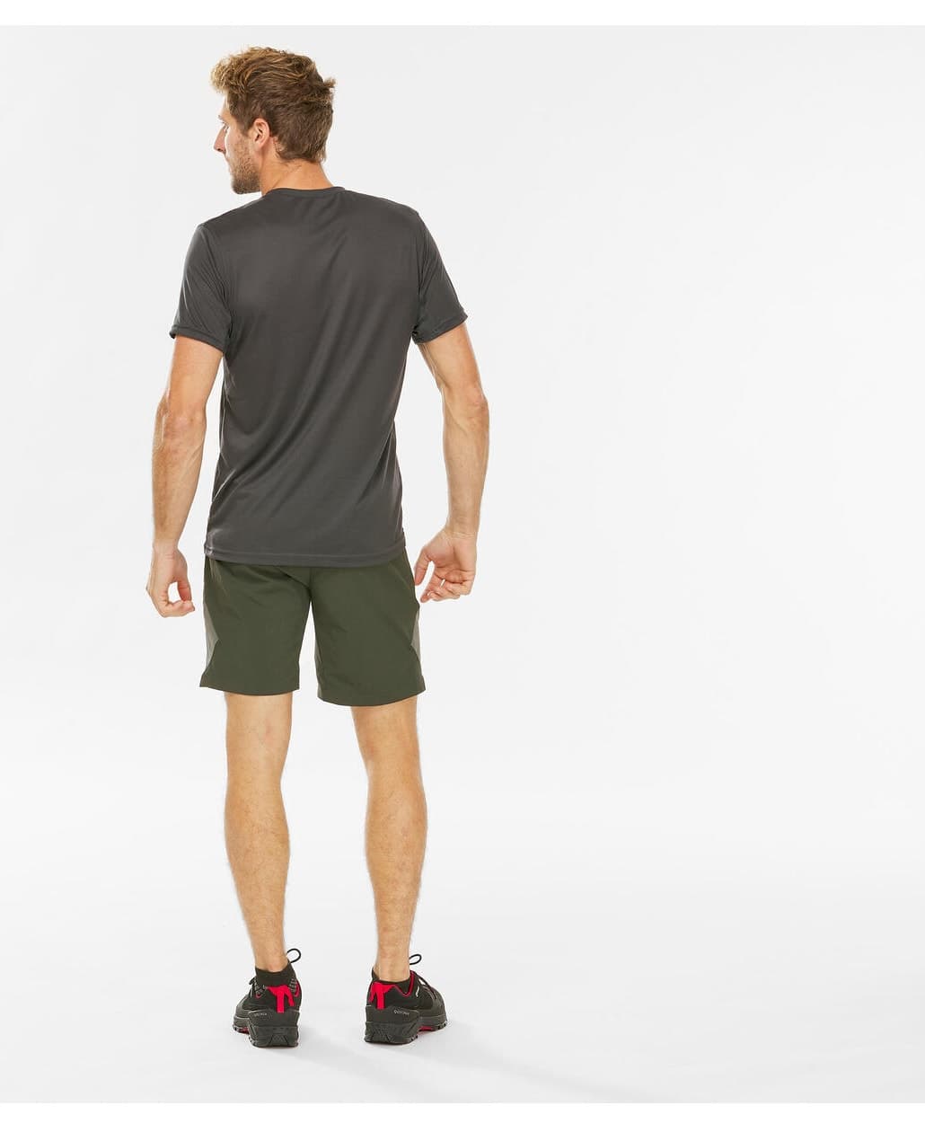 تیشرت مردانه Decathlon Quechua اوتدور خاکستری تیره مدل MH100 تیشرت مردانه Decathlon Quechua اوتدور خاکستری تیره مدل MH100