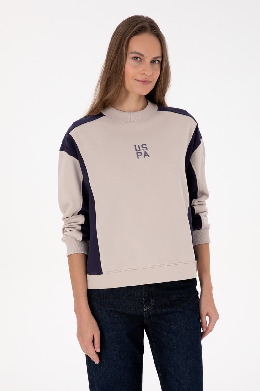 سوئیشرت زنانه U.S. Polo Assn. بنفش تیره یقه گرد مدل 50314951-VR074 سوئیشرت زنانه U.S. Polo Assn. بنفش تیره یقه گرد مدل 50314951-VR074
