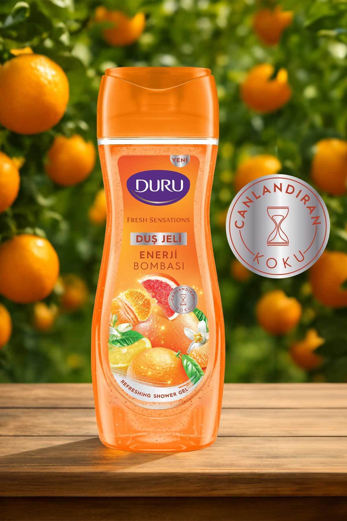 ژل دوش Duru Fresh Sensations بمب انرژی 6x450 Ml ژل دوش Duru Fresh Sensations بمب انرژی 6x450 Ml