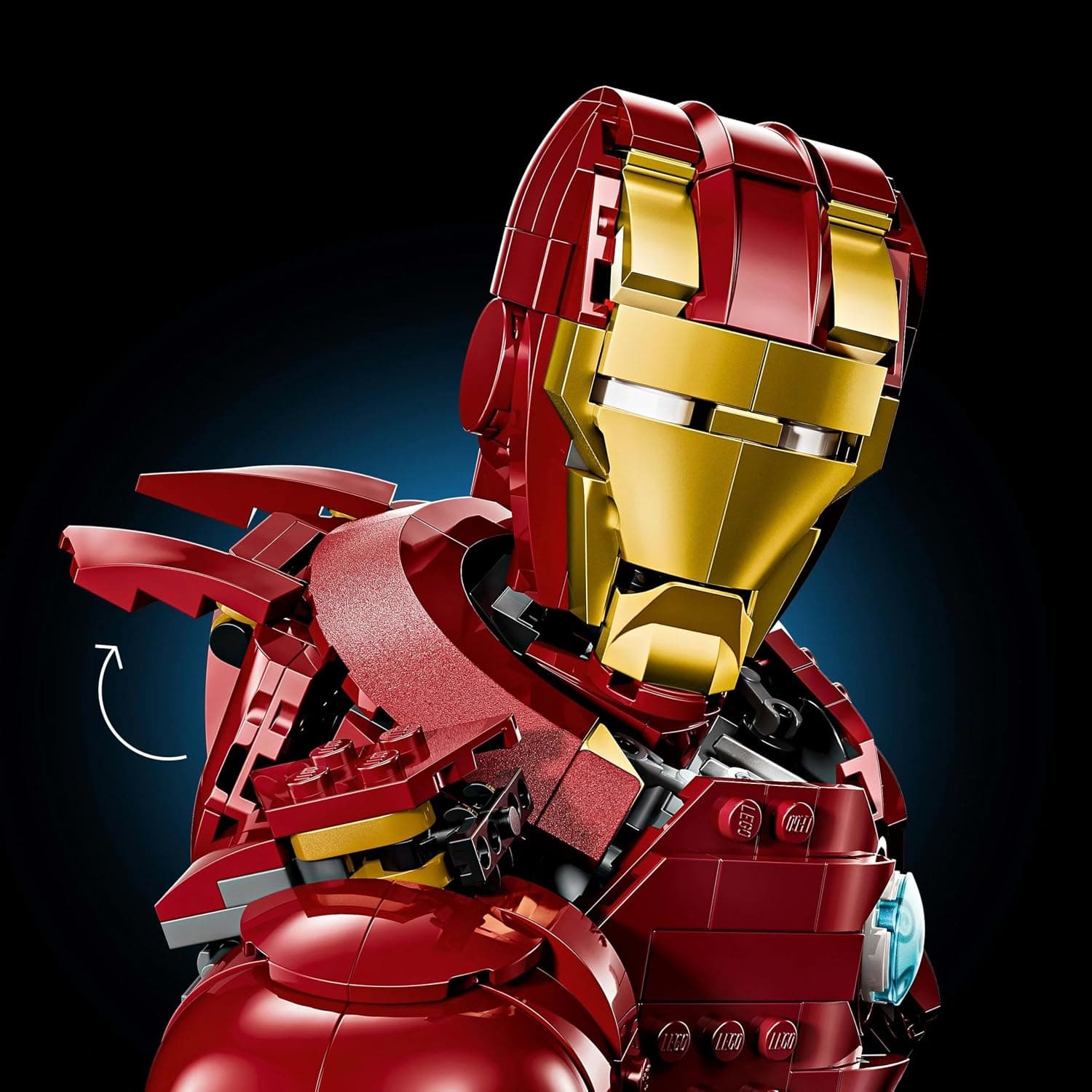 لگو Marvel نیمتنه Iron Man MK4 مدل 76327 لگو Marvel نیمتنه Iron Man MK4 مدل 76327