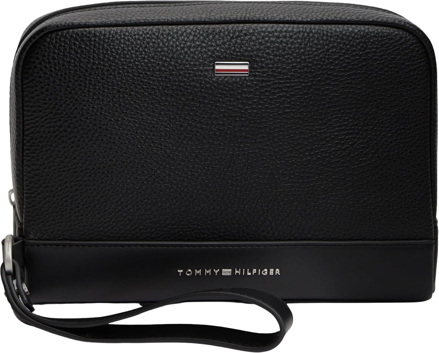 کیف کوچک مردانه Tommy Hilfiger Th Central Pouch مشکی One Size مدل AM0AM14484 کیف کوچک مردانه Tommy Hilfiger Th Central Pouch مشکی One Size مدل AM0AM14484