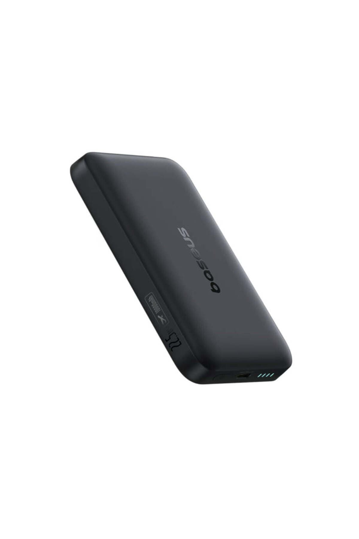 پاوربانک Baseus فوقالعاده کوچک Magsafe با شارژ سریع و خروجی Type-C مدل Enerfill FM11 10000MAH 22.5W مشکی پاوربانک Baseus فوقالعاده کوچک Magsafe با شارژ سریع و خروجی Type-C مدل Enerfill FM11 10000MAH 22.5W مشکی