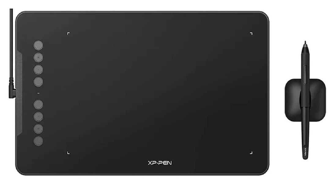 تبلت گرافیکی XP-Pen 16K 8 کلید میانبر مشکی مدل DECO01 V3 تبلت گرافیکی XP-Pen 16K 8 کلید میانبر مشکی مدل DECO01 V3