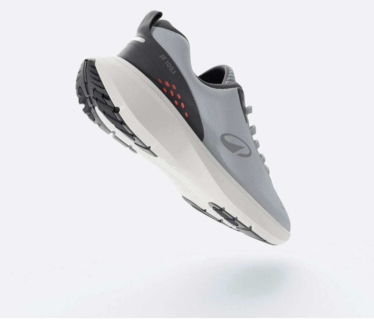 کفش دویدن مردانه Decathlon Kalenji خاکستری/نارنجی مدل Jogflow 100.1 کفش دویدن مردانه Decathlon Kalenji خاکستری/نارنجی مدل Jogflow 100.1