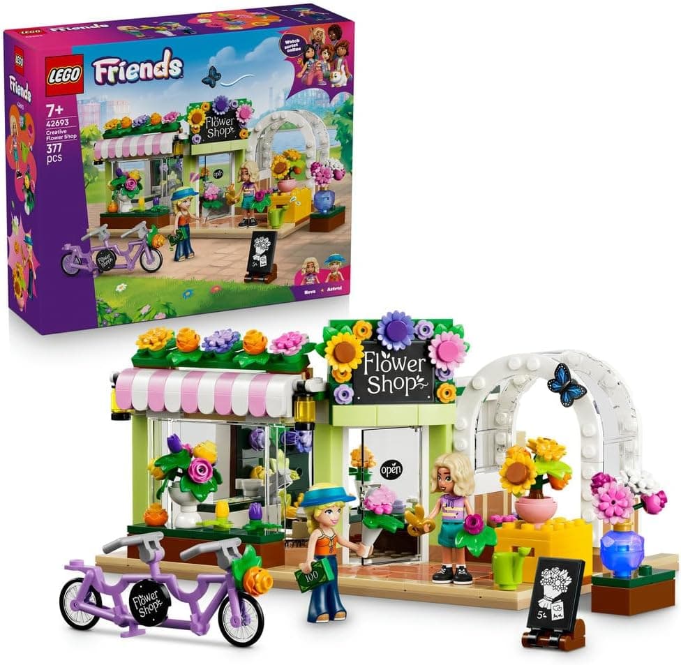 لگو سری Friends گلفروشی خلاقانه مدل 42693 لگو سری Friends گلفروشی خلاقانه مدل 42693