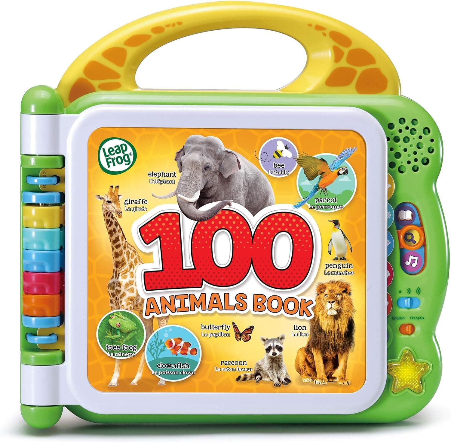 کتاب کودک LeapFrog با صدای حیوانات و رنگها مدل 100 Animals کتاب کودک LeapFrog با صدای حیوانات و رنگها مدل 100 Animals