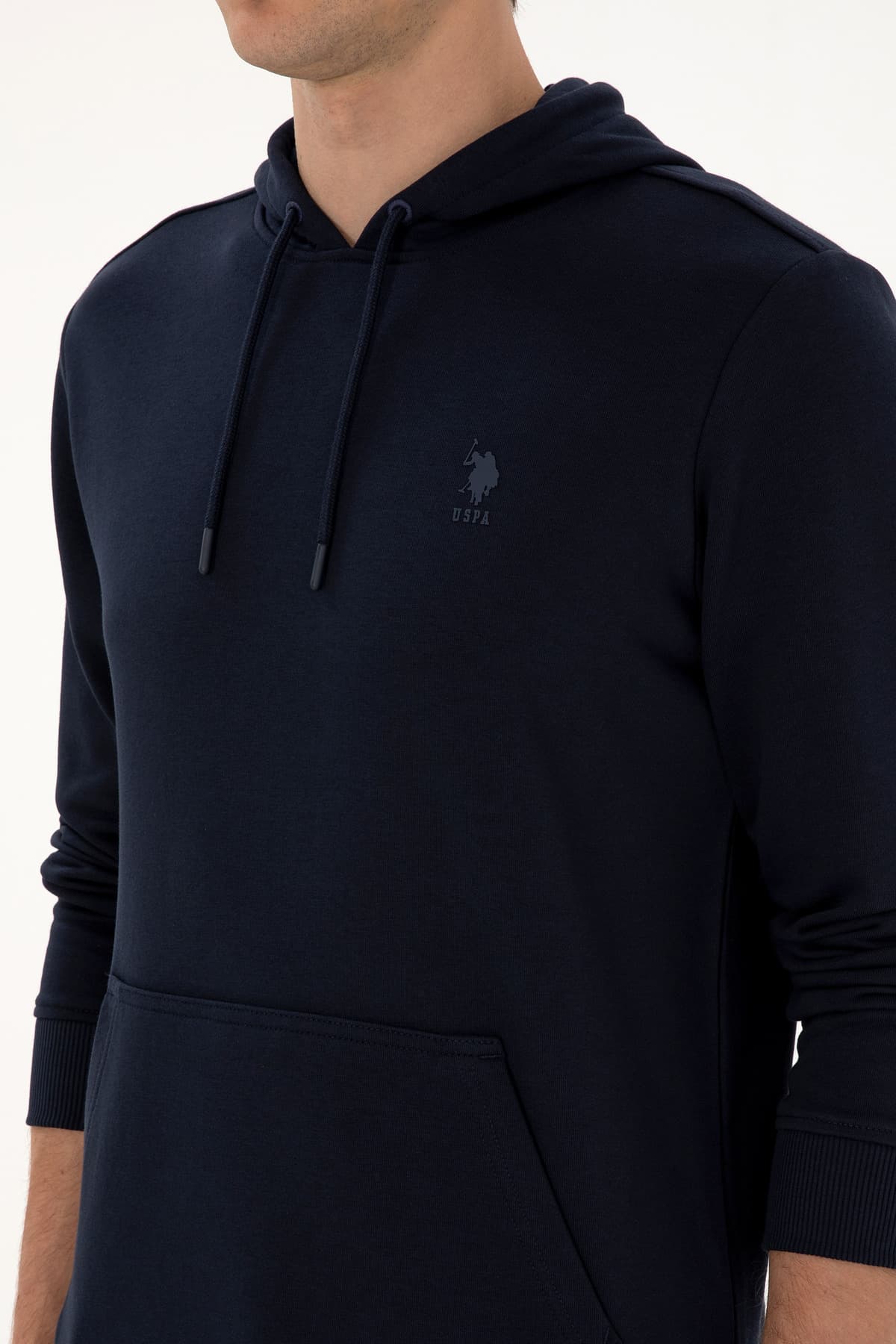 سویشرت مردانه U.S. Polo Assn. کلاهدار سرمهای فیت معمولی مدل 50313720-VR033 سویشرت مردانه U.S. Polo Assn. کلاهدار سرمهای فیت معمولی مدل 50313720-VR033