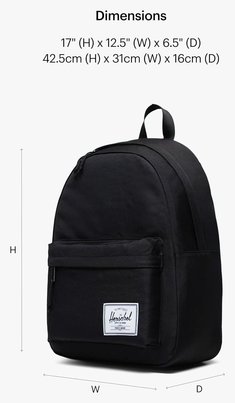 کوله پشتی یونیسکس بزرگسال Herschel Classic کوله پشتی یونیسکس بزرگسال Herschel Classic